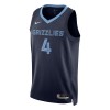 Camiseta Hombre Memphis Grizzlies Steven Adams 4 2022-23 Nike Icon Edition Navy Swingman